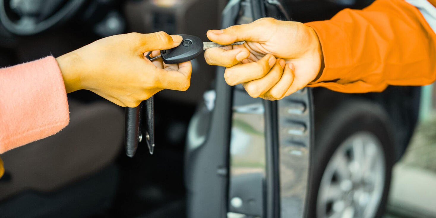 A car being inspected by a Maxamy mobile mechanic for MOT preparation in Maidenhead.